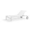 Couture Jardin ELLA Chaise Lounger White