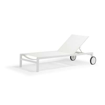 Couture Jardin ELLA Chaise Lounger White