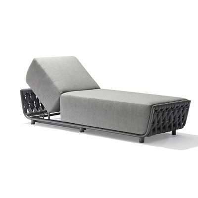 Couture Jardin HUG Chaise Lounger Anthracite