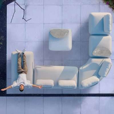 Couture Jardin OLALA Curved Corner Sofa