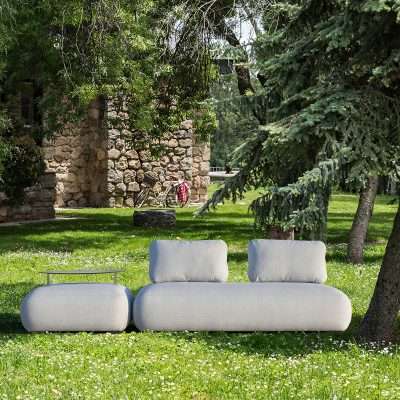 Couture Jardin OLALA Ottoman with Table