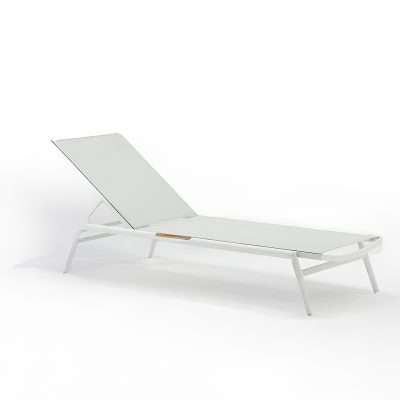 Couture Jardin POLO Chaise Lounge White