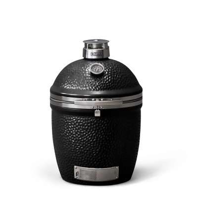 Lynx 18" Ceramic Kamado Grill With Rotisserie Black