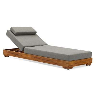 Couture Jardin SKY Chaise Lounge Teak