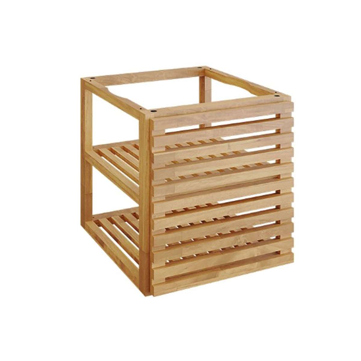 osi-pro-d-tw-s-1 OFYR Small PRO Teak Storage Insert w/ Door