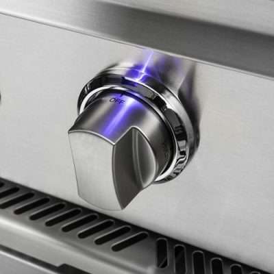 Viking Grill with Rotisserie Knob
