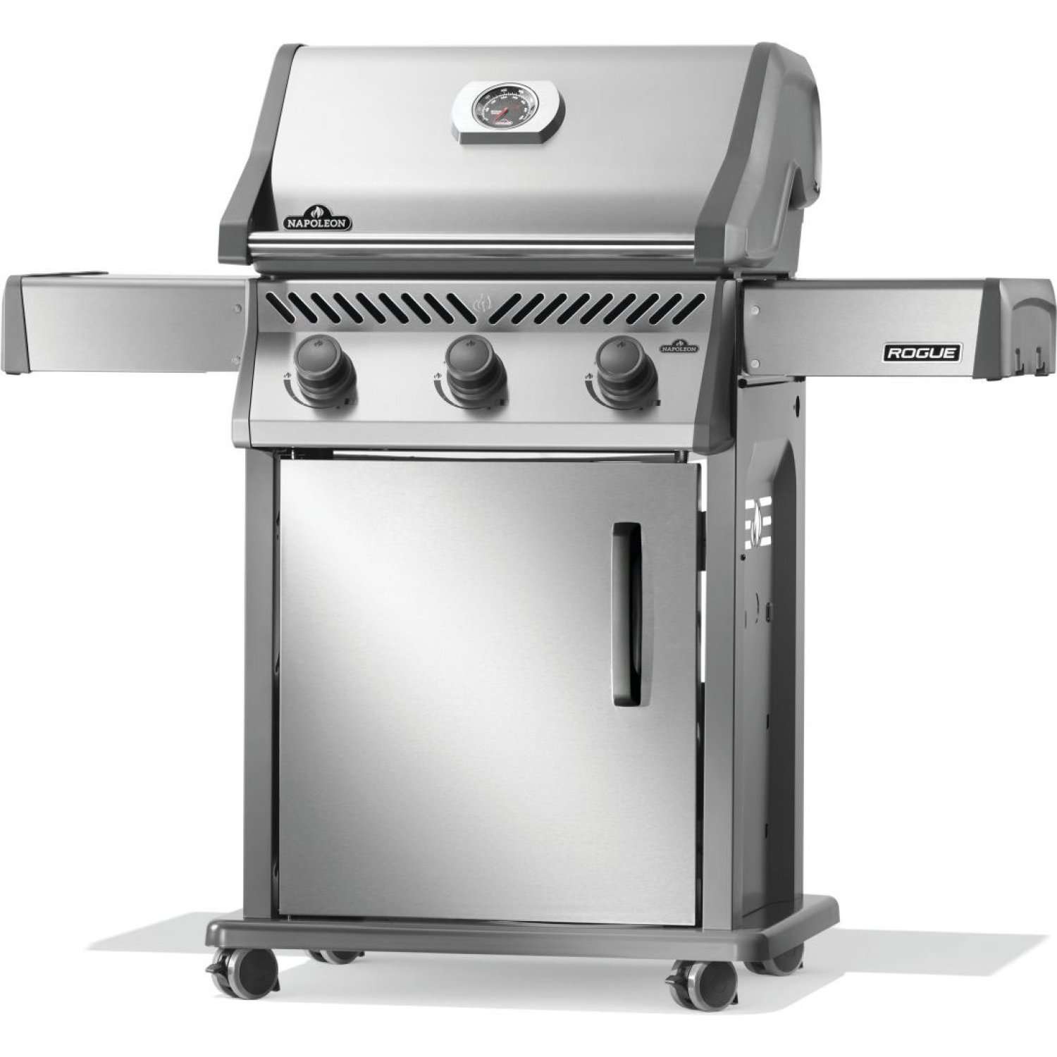 Rogue 425 Stainless Grill right side Napoleon Rogue 425 Gas Grill right side view