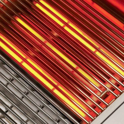 Viking Grill with Rotisserie Temperature Infrared Burner