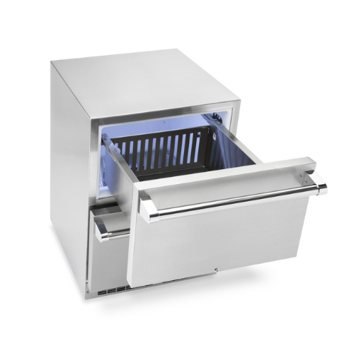 Viking 24″ Two Drawer Refrigerator – VDUO5241D Top Drawer Open Viking 24" Two Drawer Refrigerator - VDUO5241D Top Drawer Open