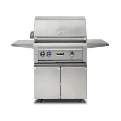 Viking 30-Inch Freestanding Grill with Rotisserie