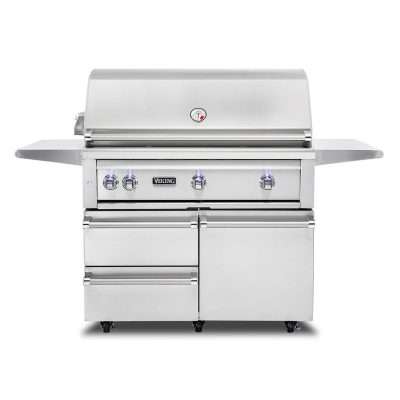 Viking 42" Freestanding Grill with Rotisserie - VQGFS5421