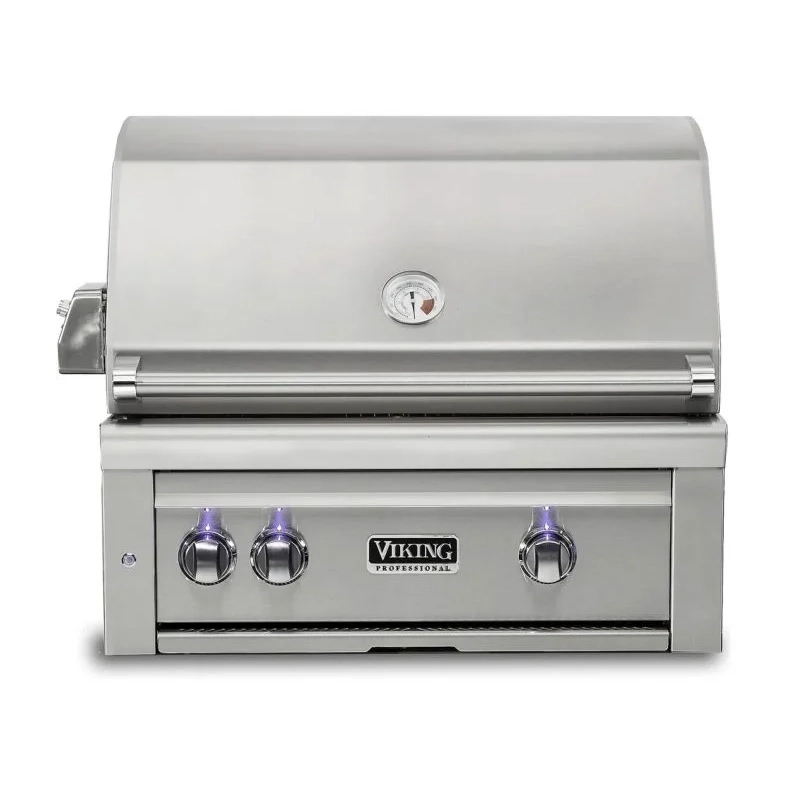 Viking 30" Built-In Grill with Rotisserie - VQGI5301 Viking 30" Built-In Grill with Rotisserie - VQGI5301