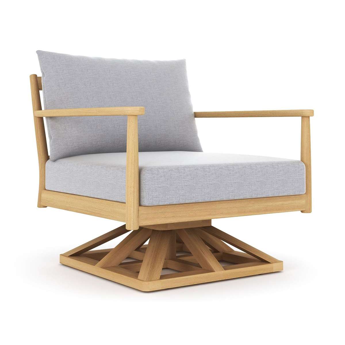 Royal Teak Collection Palma Swivel Chair - PALSW Royal Teak Collection Palma Swivel Chair - PALSW