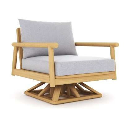 Royal Teak Collection Seville Swivel Chair - SEVSW