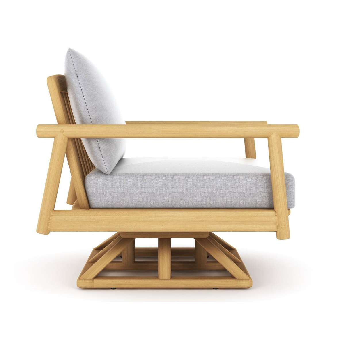 Royal Teak Collection Seville Swivel Chair – SEVSW Royal Teak Collection Seville Swivel Chair - SEVSW