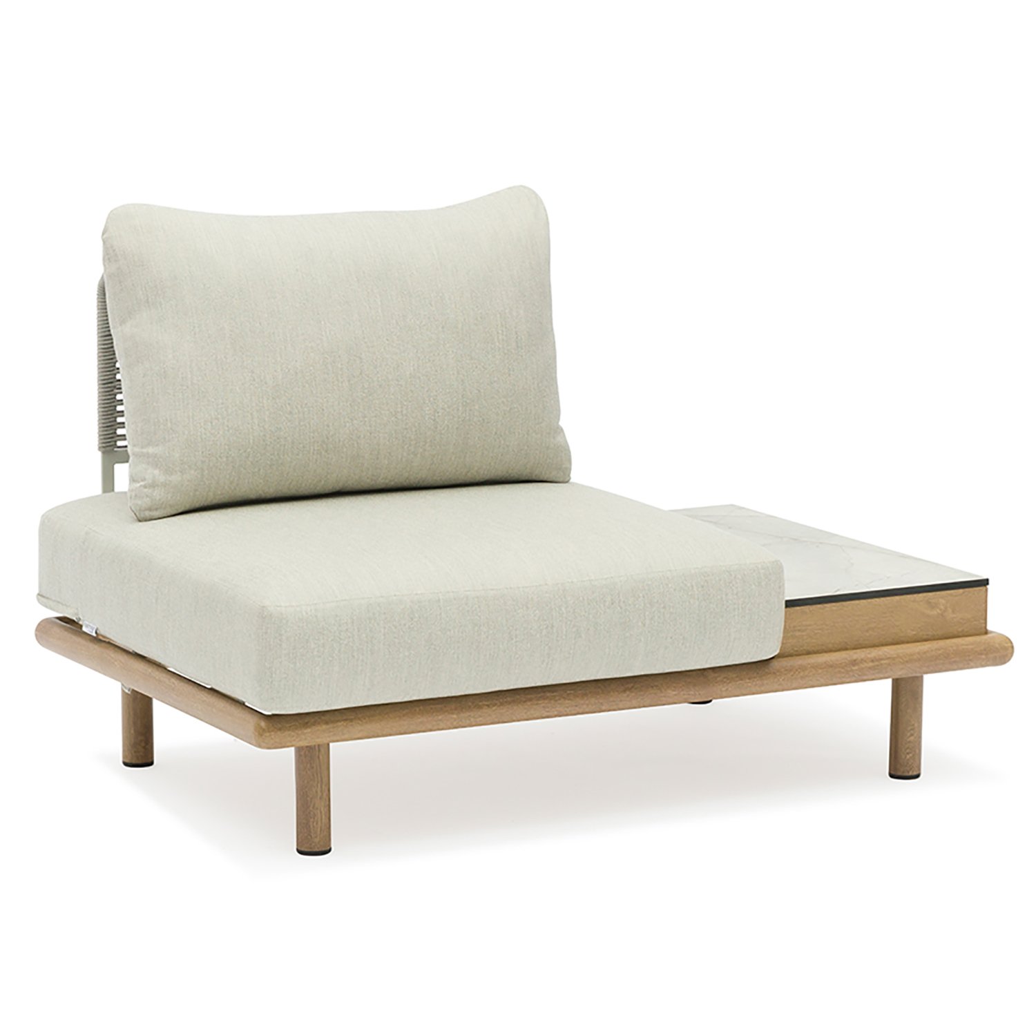 Couture Jardin PLAY Armless Chair with Side Table- PY10 Couture Jardin PLAY Armless Chair with Side Table- PY10