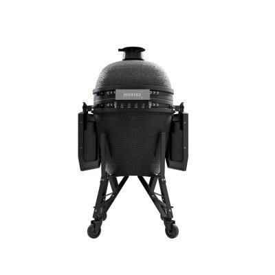 BSTRD.Core 19" Large Complete Graphite Freestanding Kamado Grill back