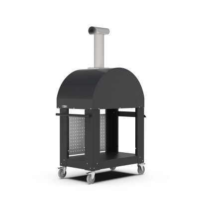 Alfa Classico 2 Pizze Freestanding Wood-Fired Pizza Oven rear side