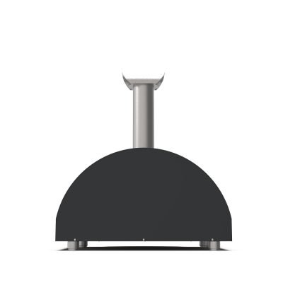 Alfa Classico 2 Pizze Countertop Wood-Fired Pizza Oven rear