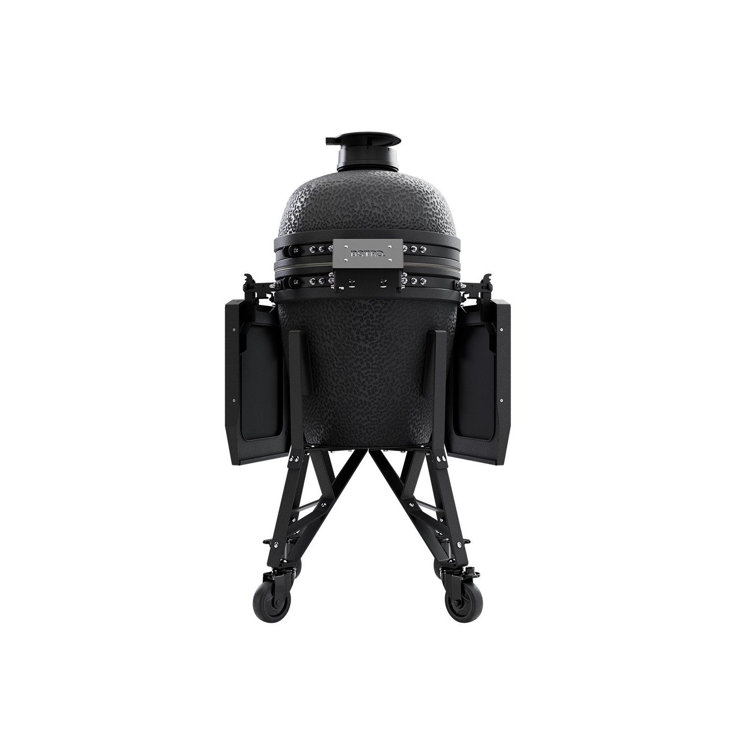 b303g_medium_graphite_back BSTRD.CORE 15" Medium Complete Graphite Freestanding Kamado Grill