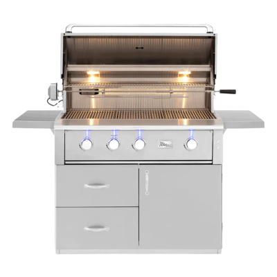 American Made Grills 42" Alturi Freestanding Grill - ALT42T + CART-ALT42