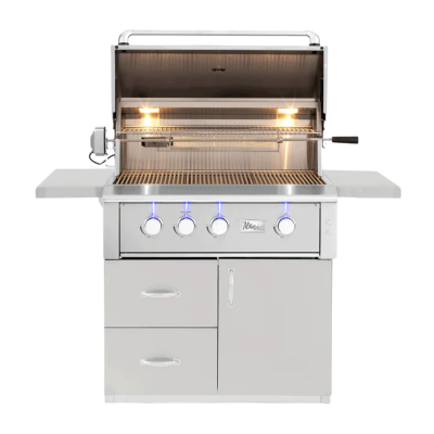 American Made Grills 36" Alturi Freestanding Grill - ALT36T + CART-ALT36