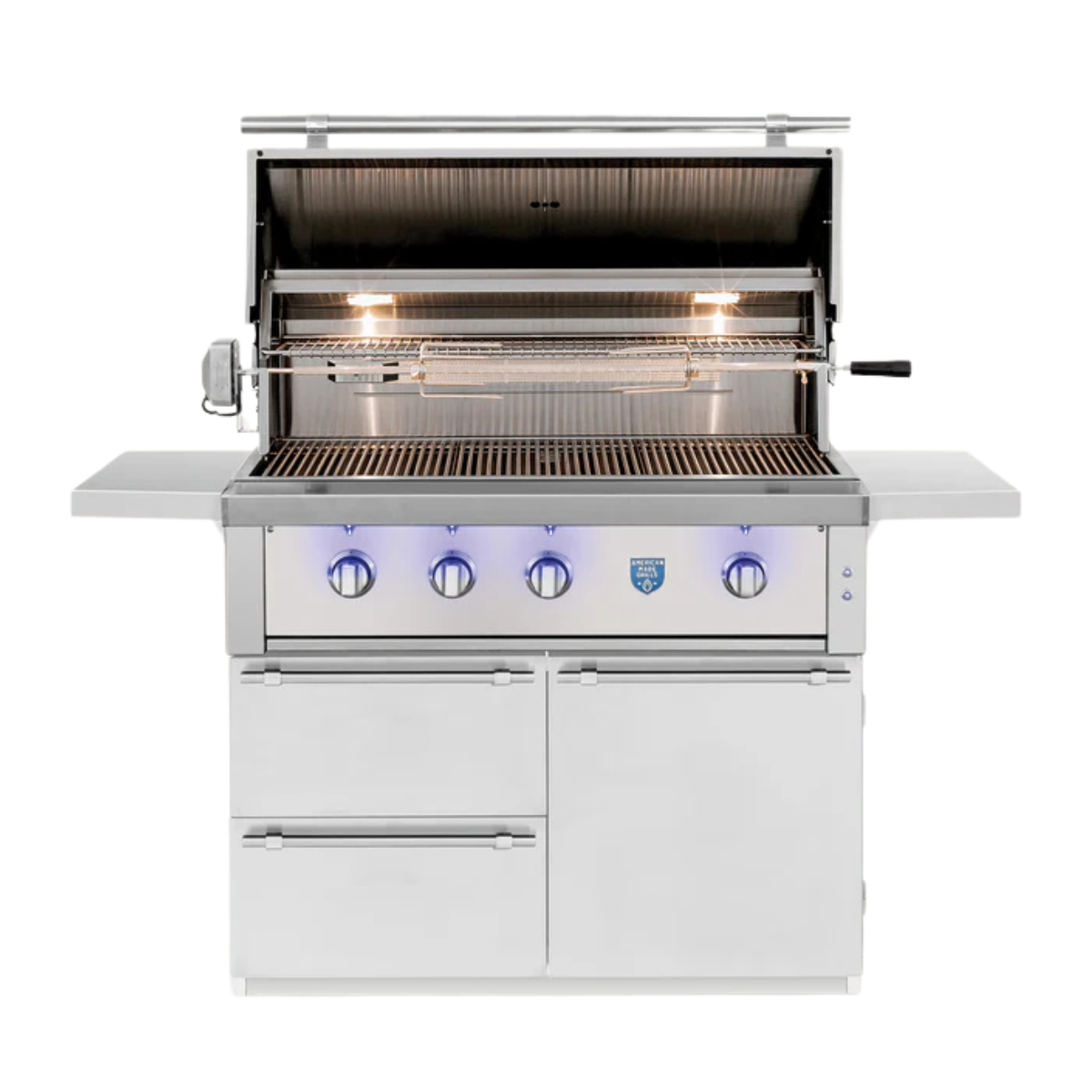 American Made Grills 42″ Estate Freedom Freestanding Grill – EST42-FR + CART-EST42 American Made Grills 42" Estate Freedom Freestanding Grill - EST42-FR + CART-EST42
