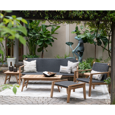 Royal Teak Collection 6-Piece Admiral Conversation Set