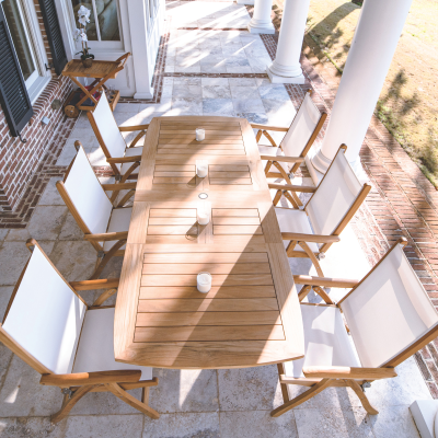 Royal Teak Collection 7 Piece Dining Set