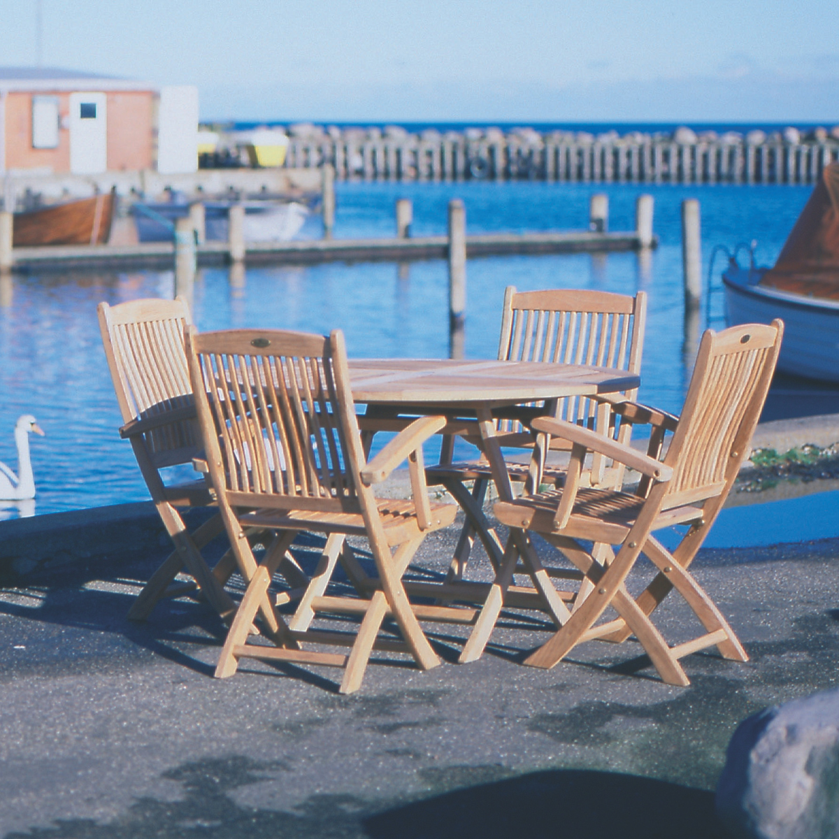 Royal Teak Collection 5-Piece Sailor Dining Set Royal Teak Collection 5-Piece Sailor Dining Set