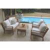 Royal Teak Collection 5-Piece Conversation Set