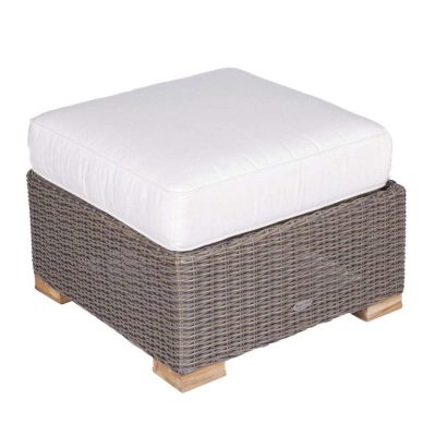 Royal Teak Collection Sanibel Wicker Ottoman – SBOT