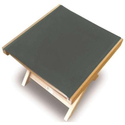 Royal Teak Collection Gray Florida Sling Footrest – FRGS