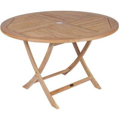 oyal Teak Collection Large Sailor Round Folding Table – SFR47