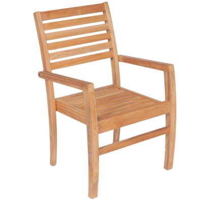 Royal Teak Collection Avant Stacking Chair – AVTSC