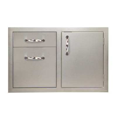 Artisan 36" Access Door And Double Drawer Combo - ARTP-DDC-36SC