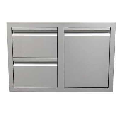 RCS Valiant Series Dual Drawer & Propane Drawer Combo - VDCL1