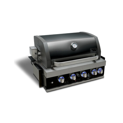 Mont Alpi 32" Black Built-In Gas Grill - MABi400-BSS