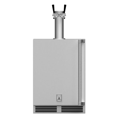 Hestan 24" 5.2 Cu. Ft. Double Tap Beer Dispenser - GRDSx242